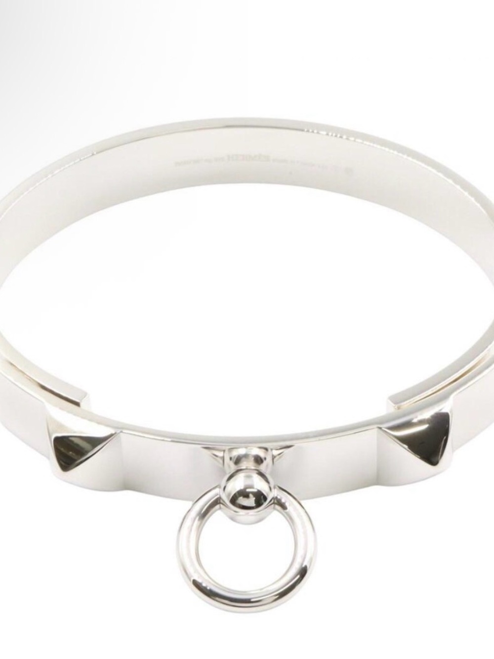 Hermes Rivale Silver  Bracelet